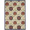 Homeroots 5 x 8 ft. Blue Vines Indoor & Outdoor Area Rug 384973 - alternate 1
